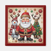 "Feierliche Jahreszeit" Magnet (Vorne)