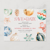 Feierliche Jingle & Mingle Weihnachten Save the Da (Vorderseite)