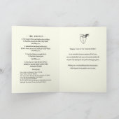 Feierliche Jungfrau Maria Religiöse Karte (Innenseite)