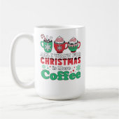 Feierliche Kaffeekuchen mit Weihnachtsfeiern und R Kaffeetasse (Links)