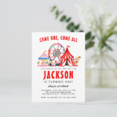 Feierliche Karnevalsveranstaltung Party Geburtstag Postkarte (Stehend Vorderseite)