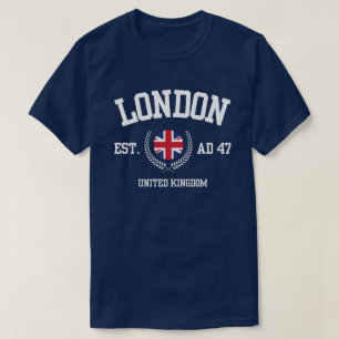 Feierliche Kultur des T - Shirt der britischen Fla