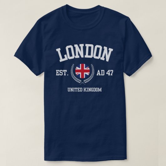 Feierliche Kultur des T - Shirt der britischen Fla (Design vorne)