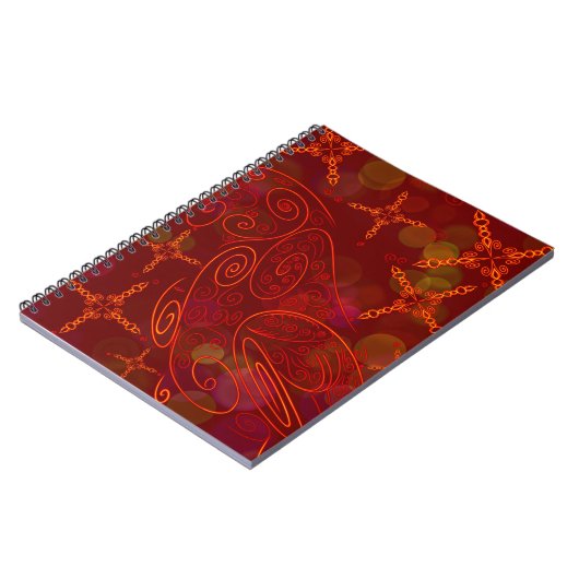 Feierliche Lebensdauer Notizblock (Linke Seite)