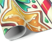 Feierliche Leckereien Geschenkpapier (Rolleneckpunkt)
