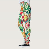 Feierliche Leckereien Weihnachten Leggings (Links)