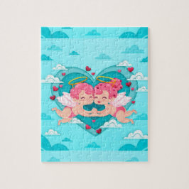 Feierliche Liebe Herz Puzzle