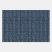 Feierliche Liebe Hoffnung Freude Weihnachten Geschenkpapier Set (Vorderseite 3)