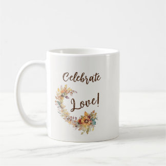 Feierliche Liebe Kaffeetasse