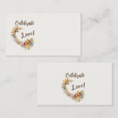 Feierliche Liebe Platzkarte (Vorne/Hinten)