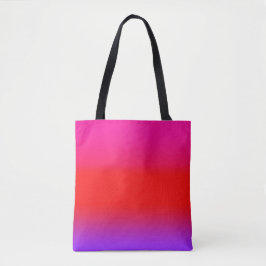 Feierliche Magenta Red Lila Ombre Tasche