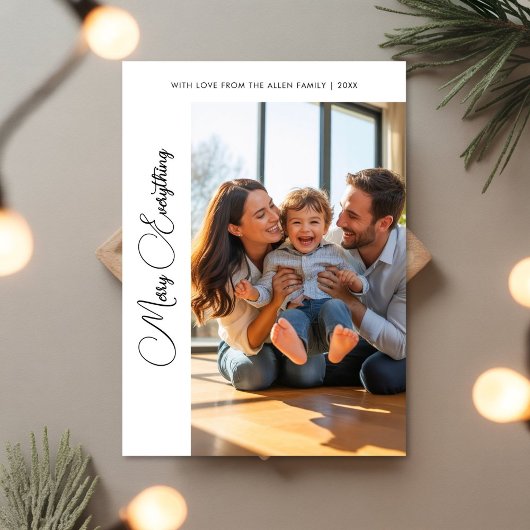 Feierliche Meran Alles Familienurlaub Gruß Feiertagskarte