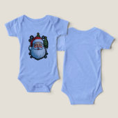 "Feierliche Mode: Santa, Snow & Christmas Tree Mag (Design Vorderseite & Rückseite)