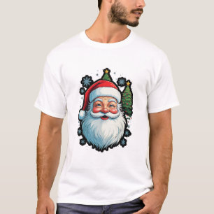 "Feierliche Mode: Santa, Snow & Christmas Tree Mag T-Shirt