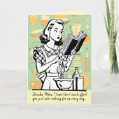 Feierliche Muttertag der Mama Karte (Vorderseite)