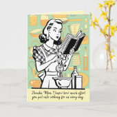 Feierliche Muttertag der Mama Karte (Gelbe Blume)