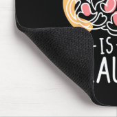 Feierliche Neurovielfalt ist schön Mousepad (Ecke)