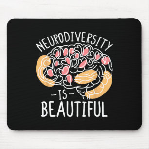 Feierliche Neurovielfalt ist schön Mousepad