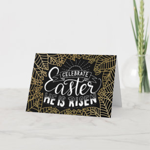 Feierliche Osteraufstehung Feiertagskarte