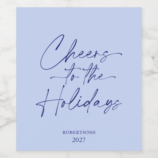 Feierliche Personalisierte Weinflasche Weinetikett (Einzelnes Label)