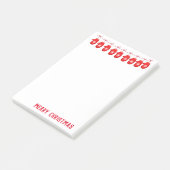 Feierliche Post-it-Notes-Mittens Post-it Klebezettel (angewinkelt)