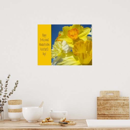 Feierliche Poster Happy Beruflich Assistants (Küche)