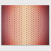 Feierliche Red Metallic Snowflake Muster Weihnacht Geschenkpapier (Flach)