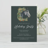 Feierliche Reitferien Einladung (Stehend Vorderseite)