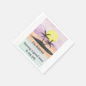 Feierliche Rente - Gute Zeit Serviette (Ecke)