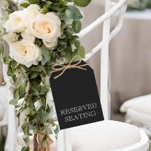 Feierliche Reservierte Hochzeit