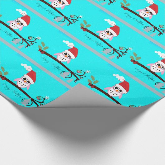 Feierliche Rosa Geschenkpapier (Ecke)