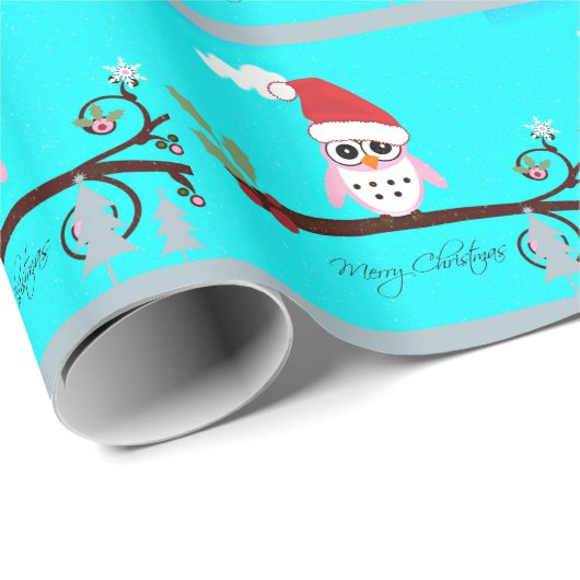 Feierliche Rosa Geschenkpapier (Rolleneckpunkt)