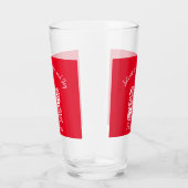 Feierliche Rot- und Weißtaufensaison Glas (Rechts)