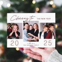 Feierliche Rote Feiern zum neuen Jahr 2022 | 3 FOT