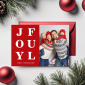 Feierliche Rote Freude Ein Foto Weihnachten