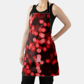 Feierliche Rote Lichter Weihnachten Schürze (InSitu)