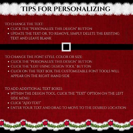 Feierliche Rote Weihnachtsfeier Anzug Ho Ho Weihna Mittlere Geschenktüte