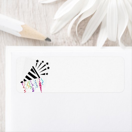 Feierliche Rücksendeadresse des Neujahrs (Insitu)