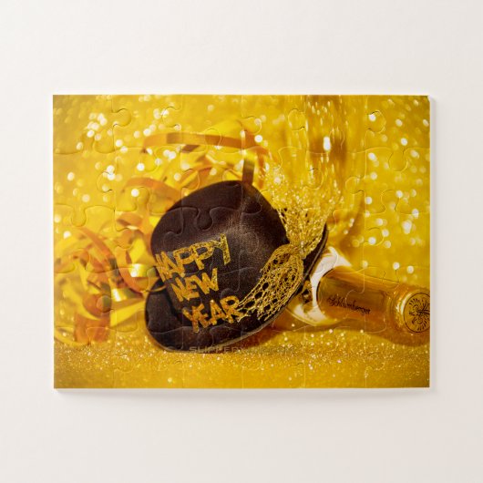 Feierliche Silvesterfeier von SlipperyJoe Puzzle (Horizontal)