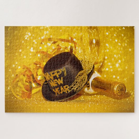 Feierliche Silvesterfeier von SlipperyJoe Puzzle (Horizontal)