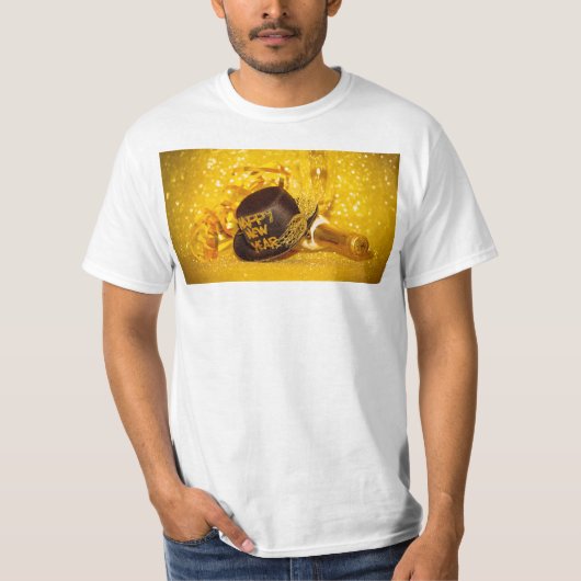 Feierliche Silvesterfeier von SlipperyJoe T-Shirt (Vorderseite)