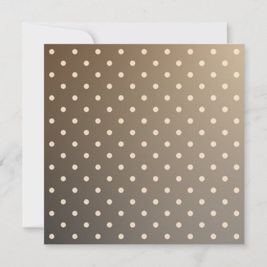 Feierliche Sparkling 40. Geburtstag Einladung (Rückseite)