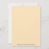 Feierliche Sparkling Tree Weihnachten Party Einlad Einladung (Rückseite)