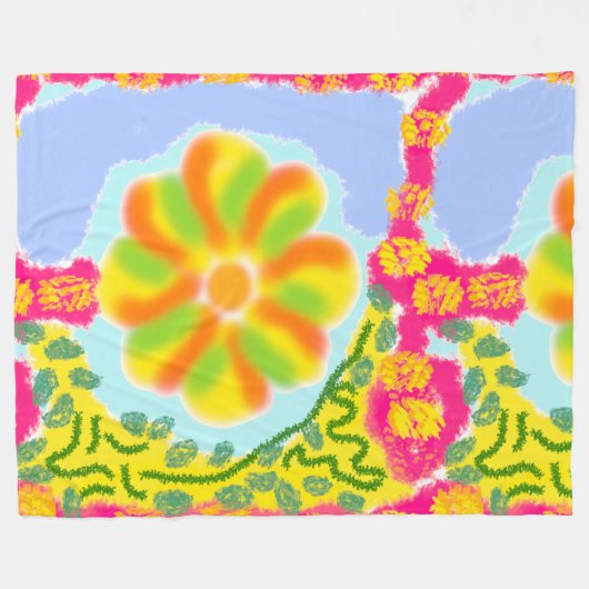 Feierliche Spin Fleece Blanket (Vorderseite (Horizontal))