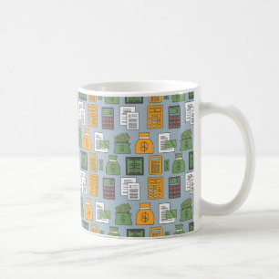 Feierliche Steuersaison mit Spaß Kaffeetasse