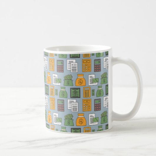 Feierliche Steuersaison mit Spaß Kaffeetasse (Rechts)