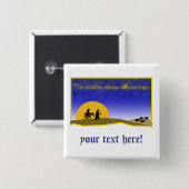 Feierliche Stille Button (Vorne & Hinten)