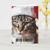 Feierliche Tabby Karte (Gelbe Blume)