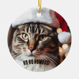 Feierliche Tabby Keramik Ornament