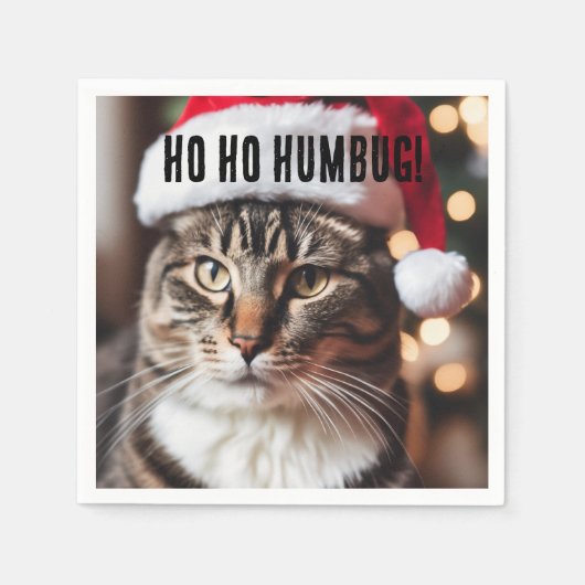 Feierliche Tabby Serviette (Vorderseite)